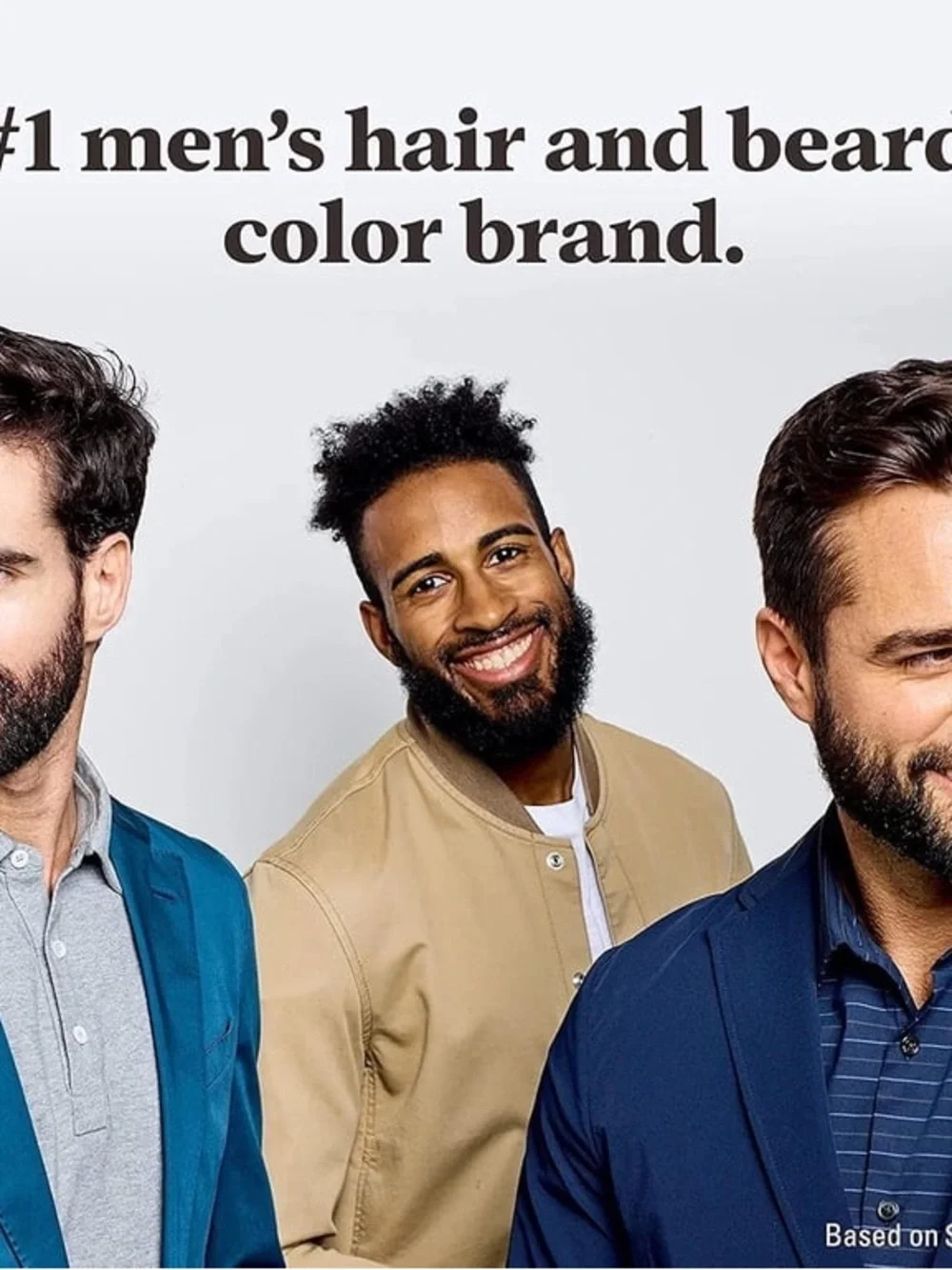 Mustache & Beard Hair Color Kit - Jet Black
